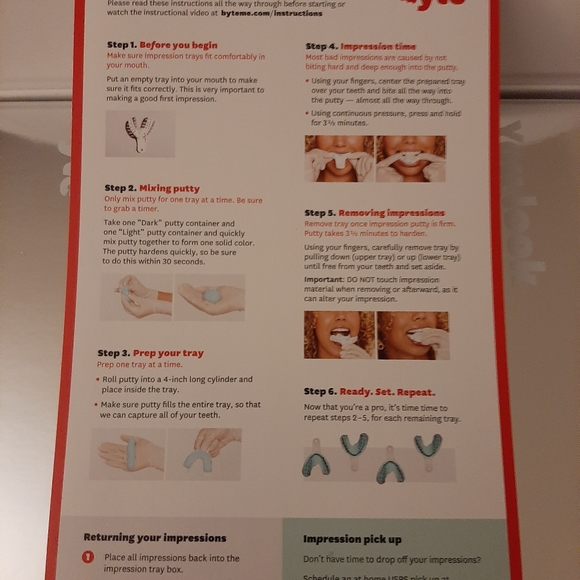 Byte impression kit - Picture 3 of 6